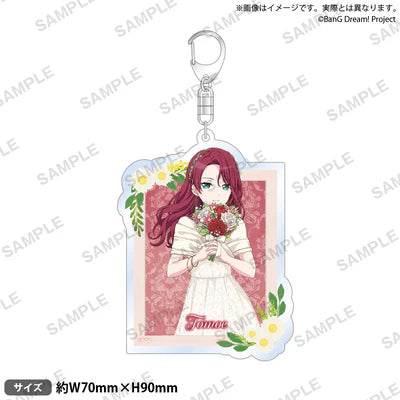 [PREORDER] Afterglow BanG Dream Flower Garden Acrylic Keychains