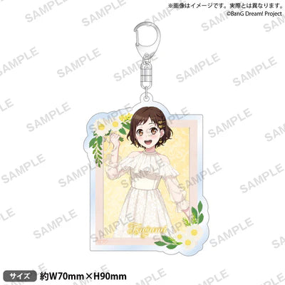 [PREORDER] Afterglow BanG Dream Flower Garden Acrylic Keychains