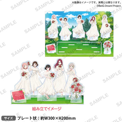 [PREORDER] Afterglow BanG Dream Flower Garden Acrylic Diorama