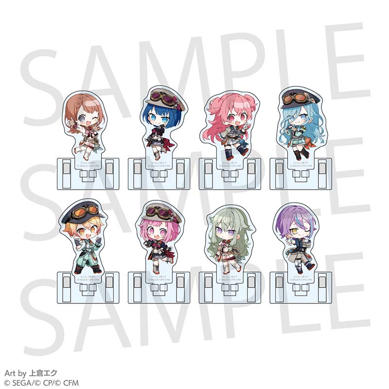 [PREORDER] Project Sekai 5th Live Frontier Acrylic Clip Stands Box C