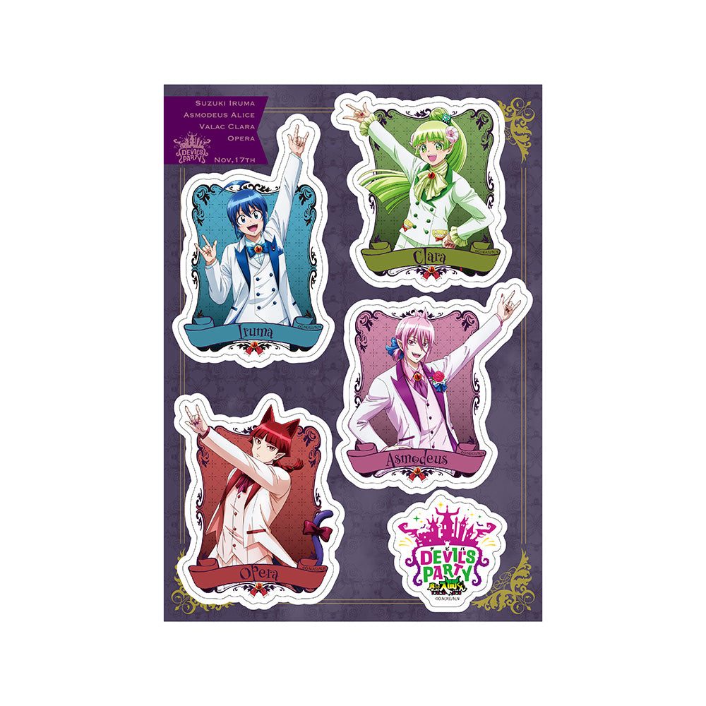 [PREORDER] Welcome to Demon School / Mairimashita Iruma-kun Devil's Party Sticker Sheet