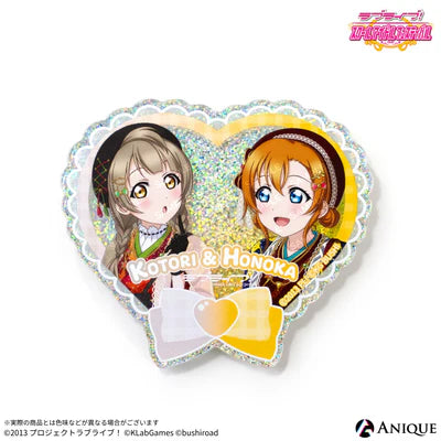 [PREORDER] u's Love Live UR Pair Glitter Acrylic Badges