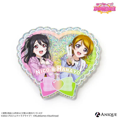 [PREORDER] u's Love Live UR Pair Glitter Acrylic Badges