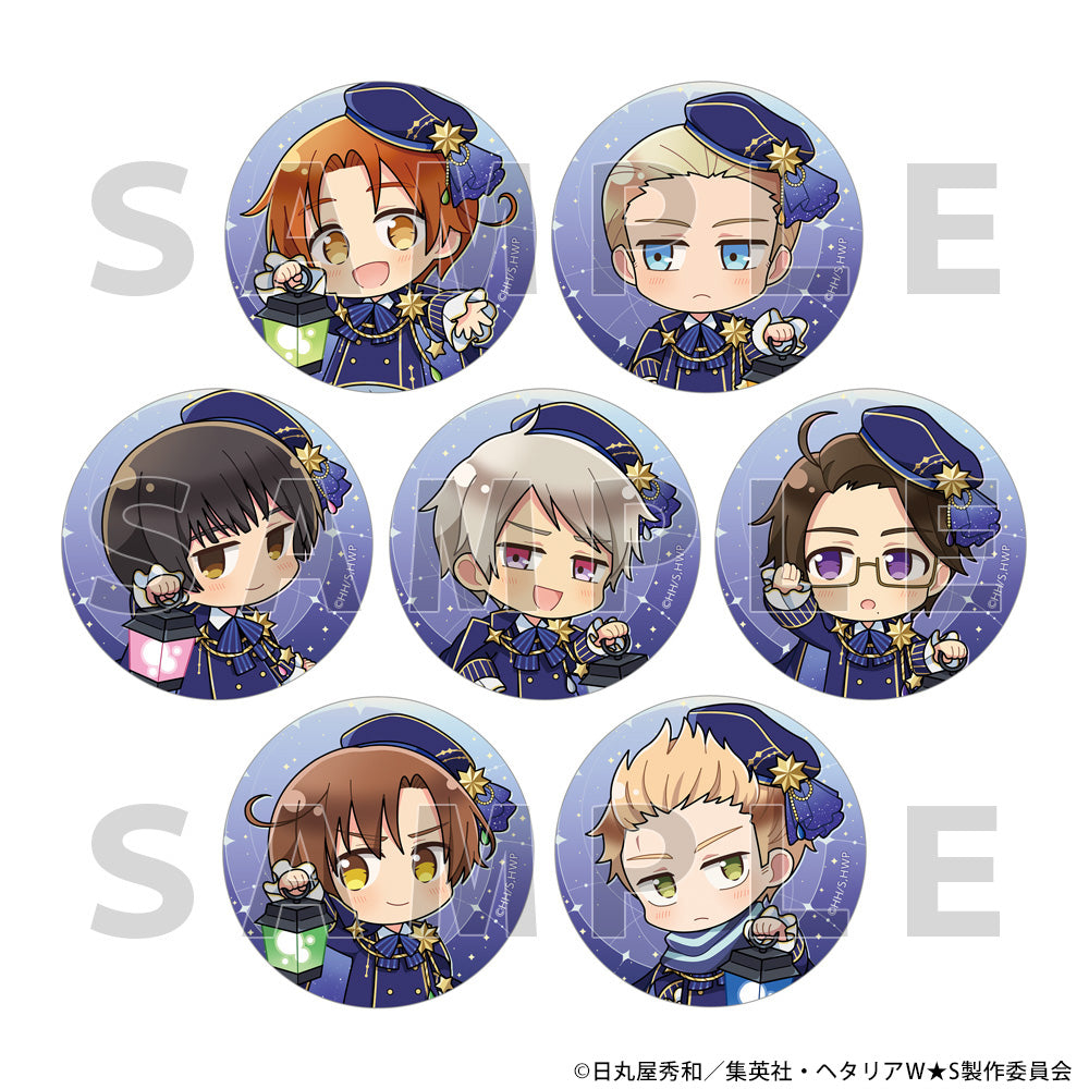 [PREORDER] Hetalia World Stars Starry Sky Can Badges Set A