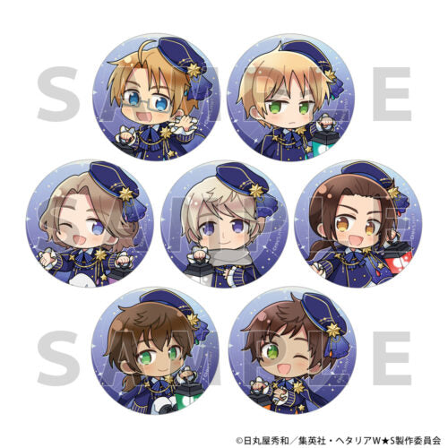 [PREORDER] Hetalia World Stars Starry Sky Can Badges Set B