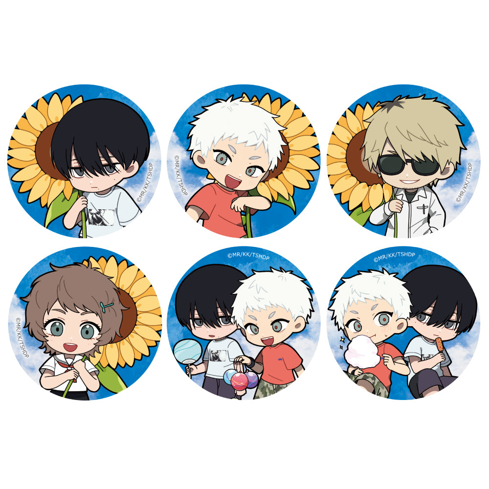 [PREORDER] The Summer Hikaru Died Sunflower ver. Can Badges