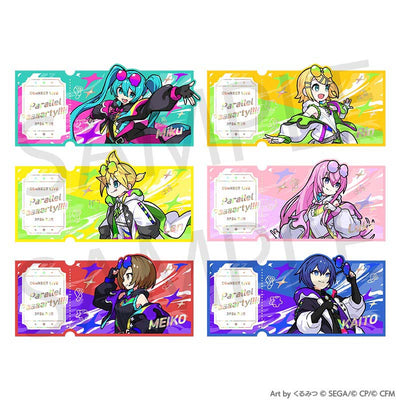 [PREORDER] Project Sekai Connect Live Parallel Paaaarty Ticket-Style Cards - Virtual Singers