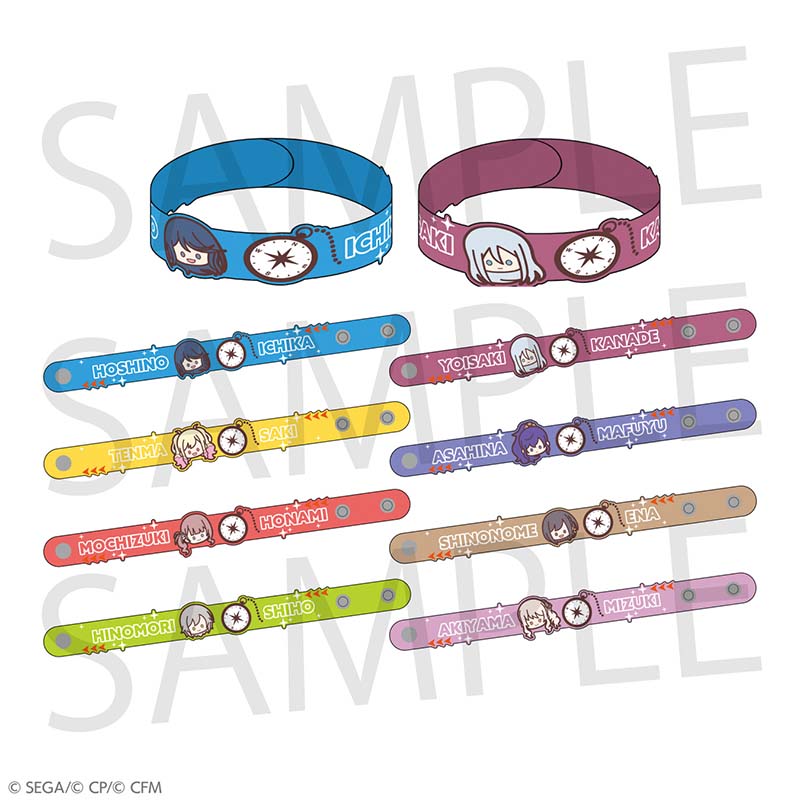 [PREORDER] Project Sekai 5th Live Frontier Rubber Bracelets Box B