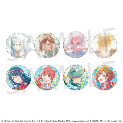 [PREORDER] Project Sekai Glitter Can Badge Illustration Collection vol. 58 C