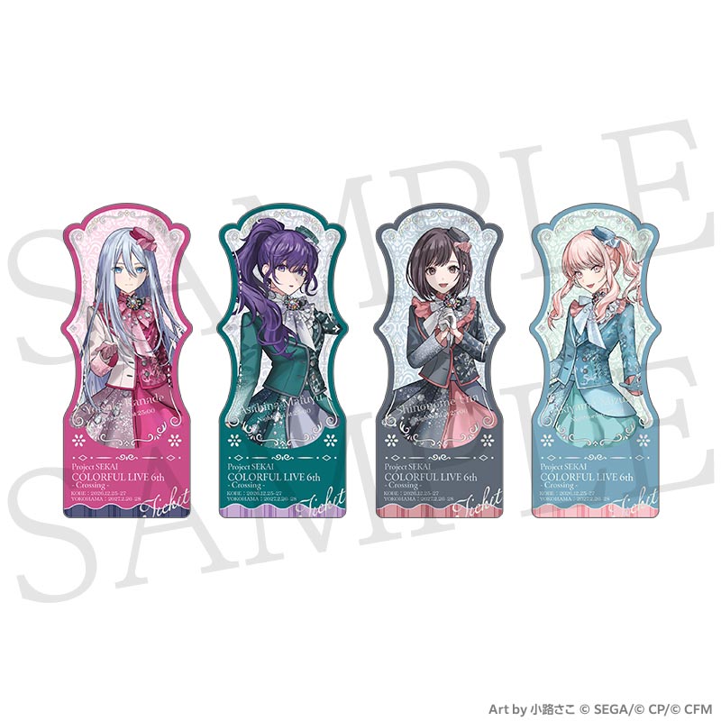 [PREORDER] Project Sekai 6th Live Crossing Ticket-style Cards - 25:00 Nightcord de.