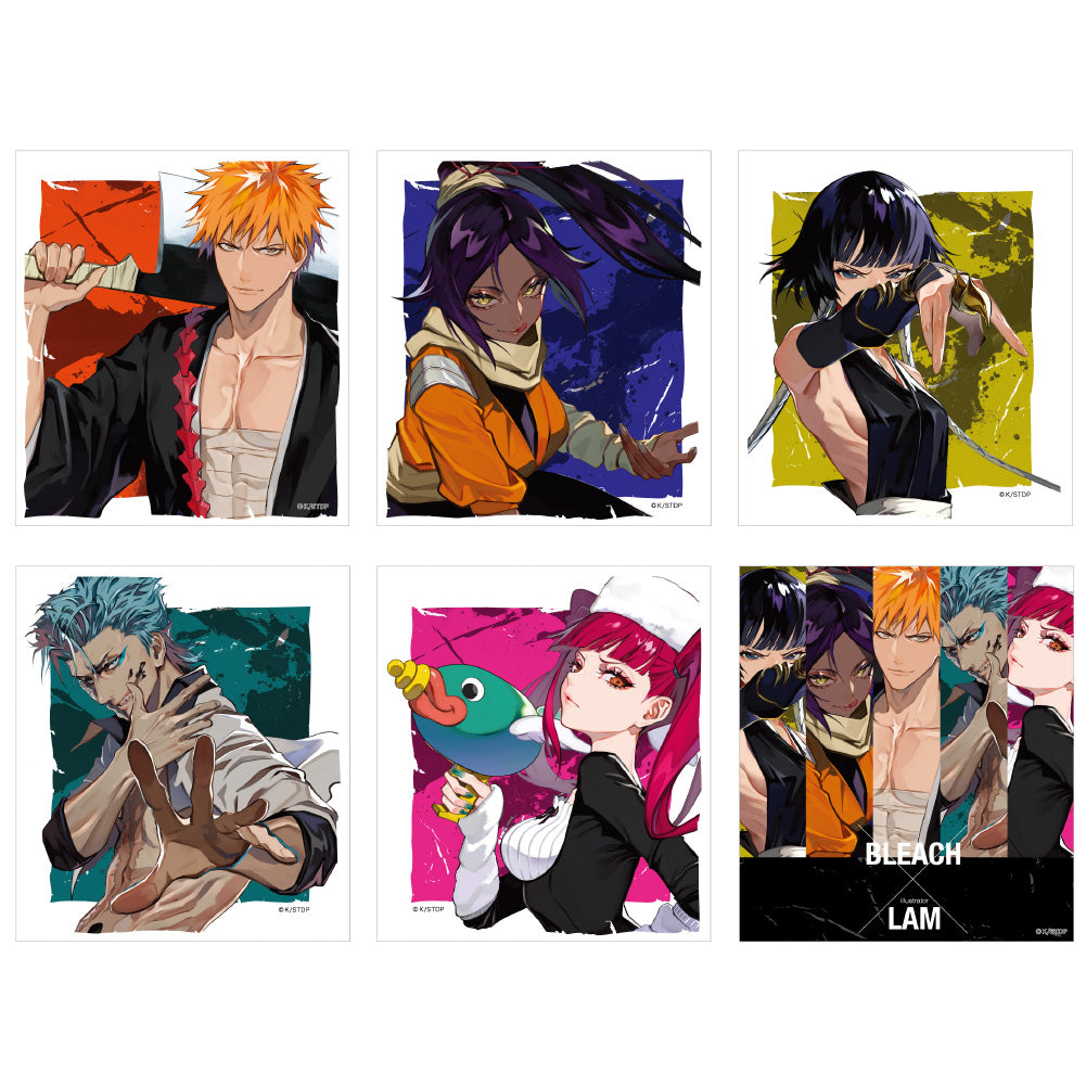 [PREORDER]  BLEACH×LAM -Soul Art Showcase Shikishi Blind Bags