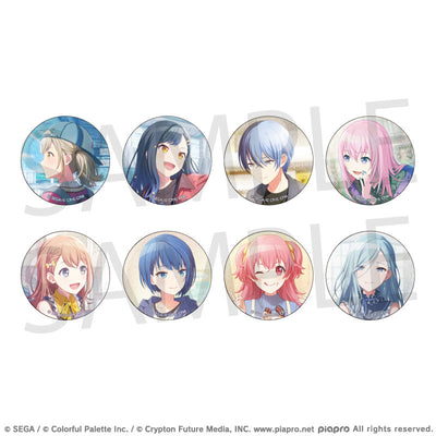 [PREORDER] Project Sekai Glitter Can Badge Illustration Collection vol. 57 A