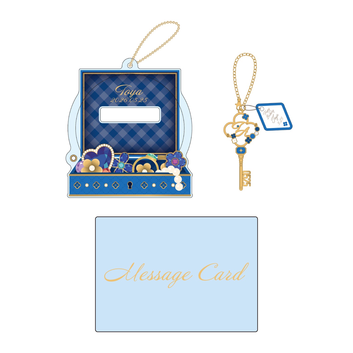 [PREORDER] Toya Aoyagi Project Sekai Birthday Gift Series 2025 Flower Celebration Gift Set