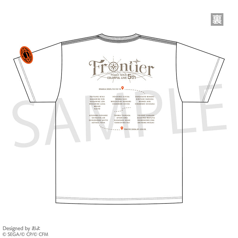 [PREORDER] Project Sekai 5th Live Frontier Tshirts