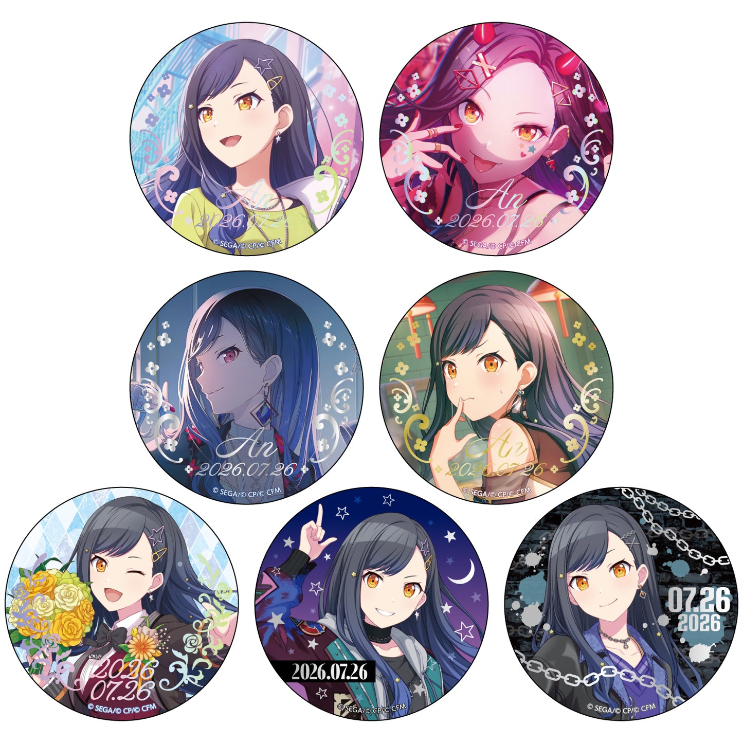 [PREORDER] [ICHIBAN KUJI] An Shiraishi Project Sekai Birthday Gift Series 2025 Flower Celebration Ichiban Kuji