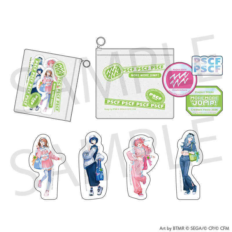 [PREORDER] Project Sekai Connect Live Creators Festa 2026 Sticker Set with Pouch