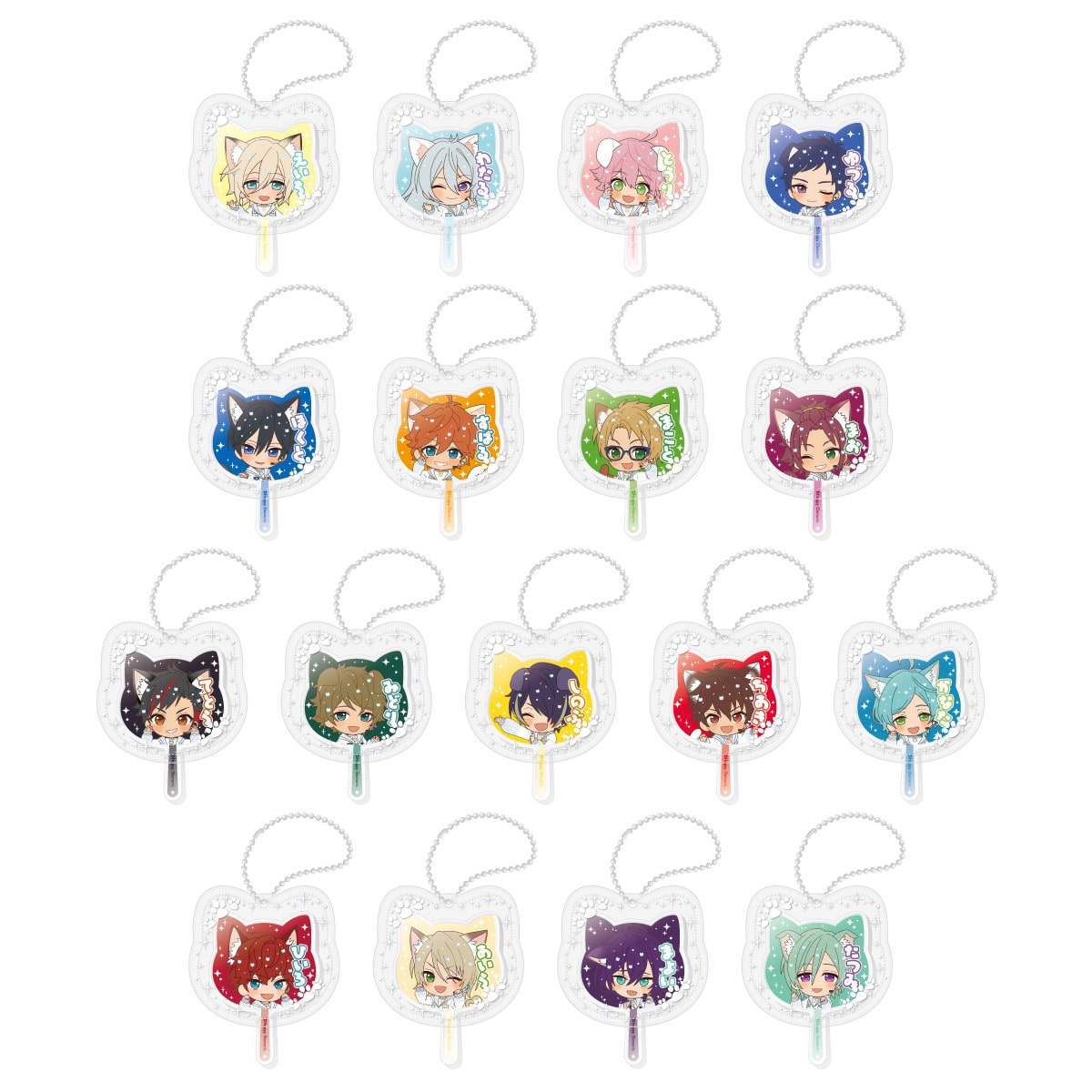 [PREORDER] Ensemble Stars x NAMJATOWN Mini Fan Keychain