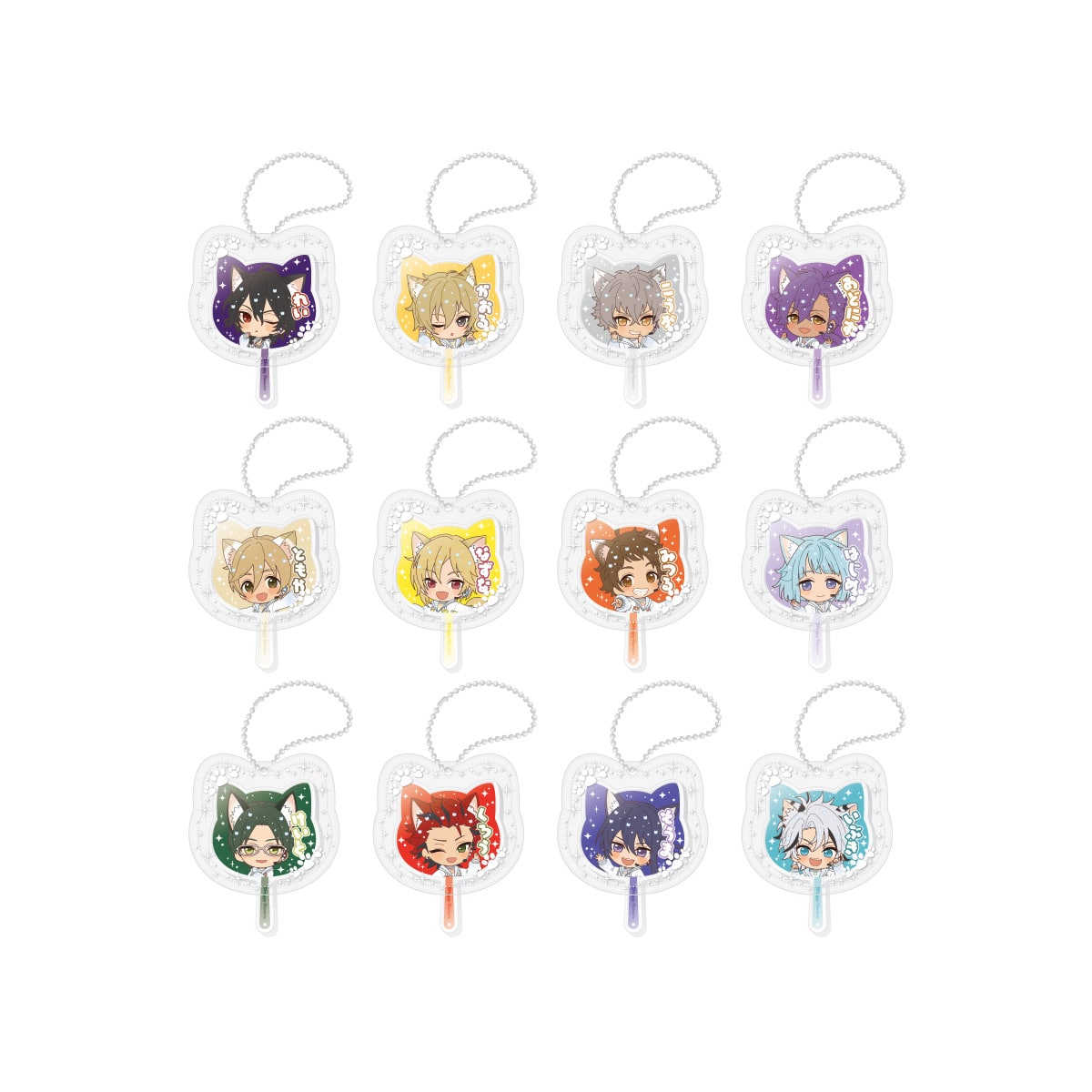[PREORDER] Ensemble Stars x NAMJATOWN Mini Fan Keychain