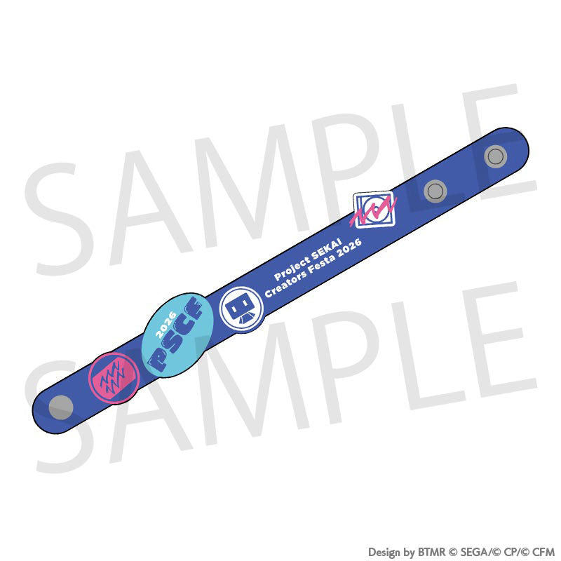 [PREORDER] Project Sekai Connect Live Creators Festa 2026 Rubber Bracelet