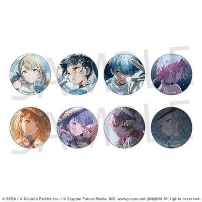 [PREORDER] Project Sekai Glitter Can Badge Illustration Collection vol. 58 A