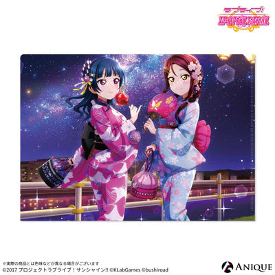 [PREORDER] Aqours Love Live UR Pair Clear Files