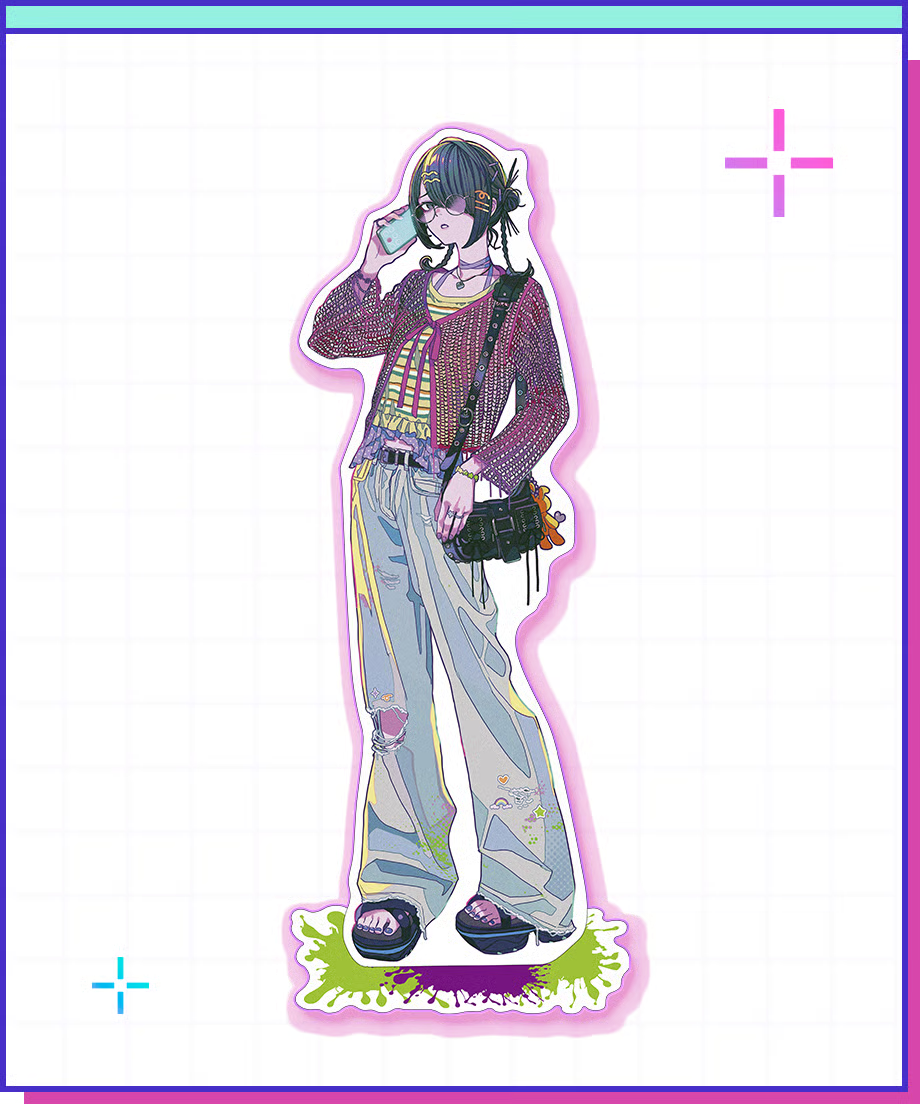 [PREORDER] Ame-chan NEEDY STREAMER OVERLOAD Popup Store Acrylic Stand