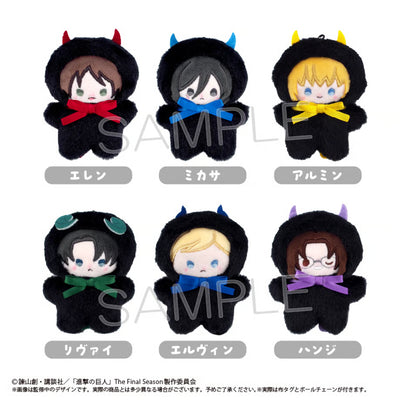 [PREORDER] Attack on Titan Devil Ver. Flat Tapi Plushies