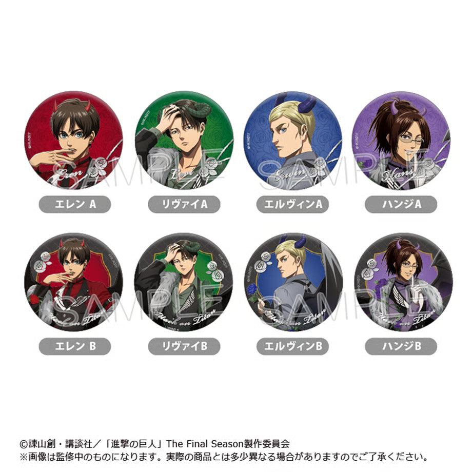 [PREORDER] Attack on Titan Devil Ver. Can Badges