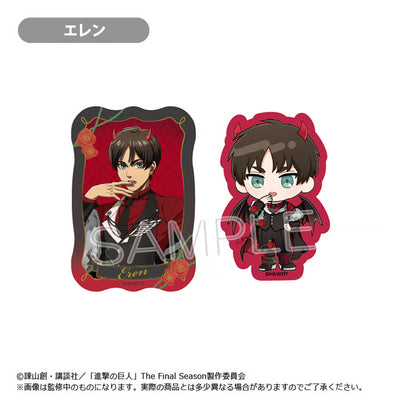 [PREORDER] Attack on Titan Devil Ver. Sticker Sets