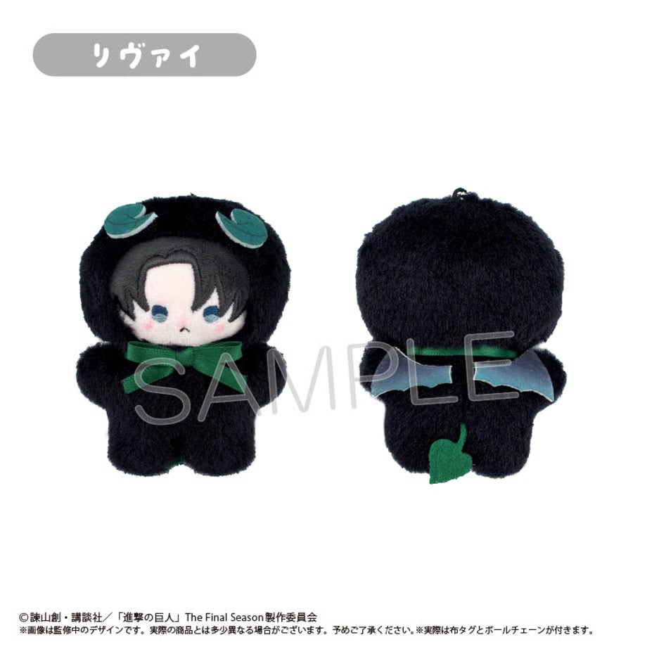 [PREORDER] Attack on Titan Devil Ver. Flat Tapi Plushies