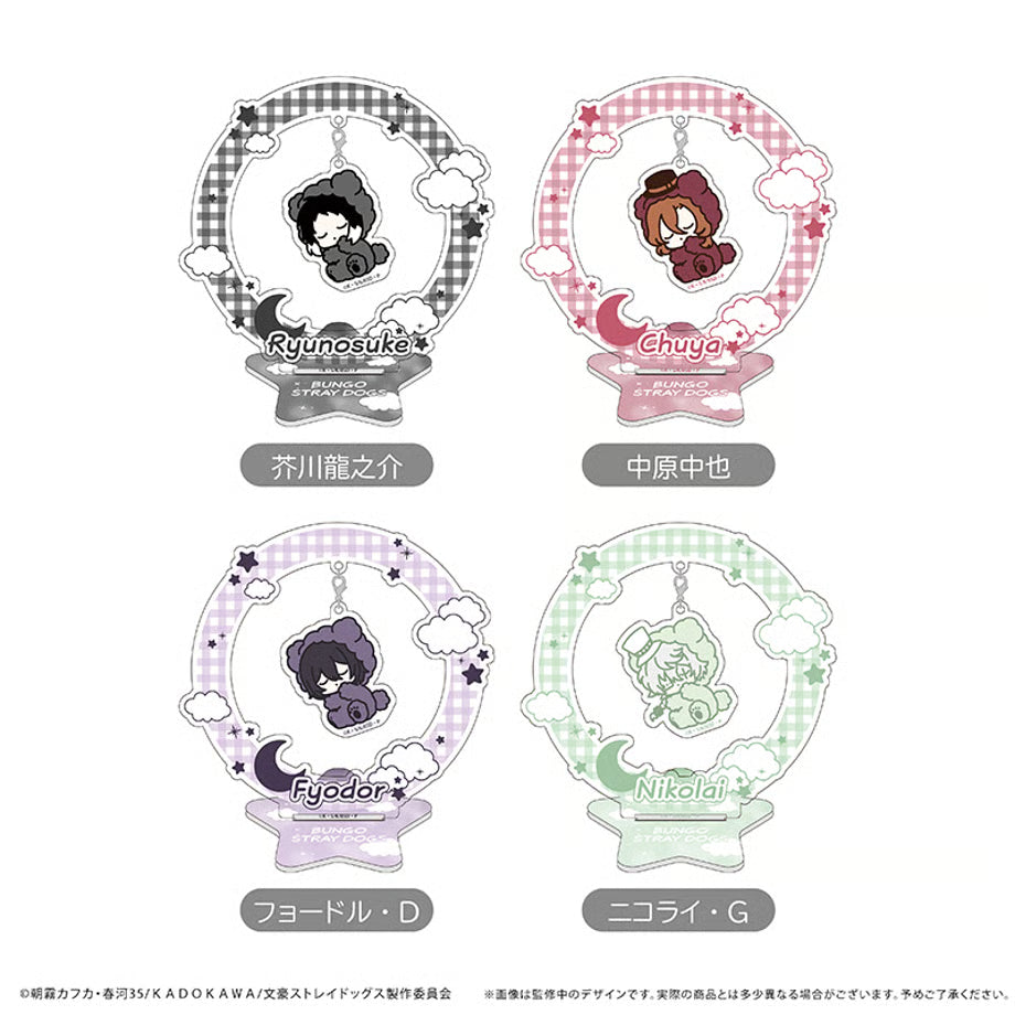 [PREORDER] Bungo Stray Dogs Good Night Series Swaying Acrylic Stands
