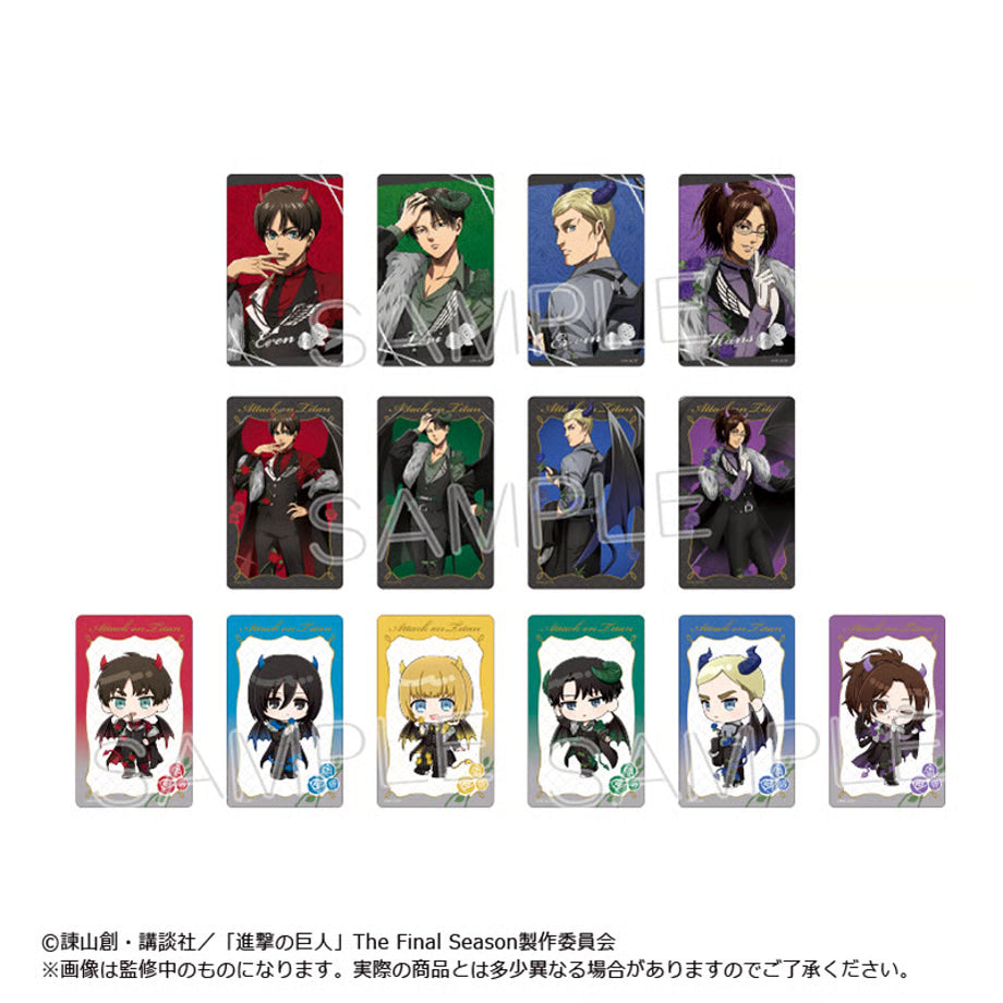 [PREORDER] Attack on Titan Devil Ver. Clear Card Blind Bags