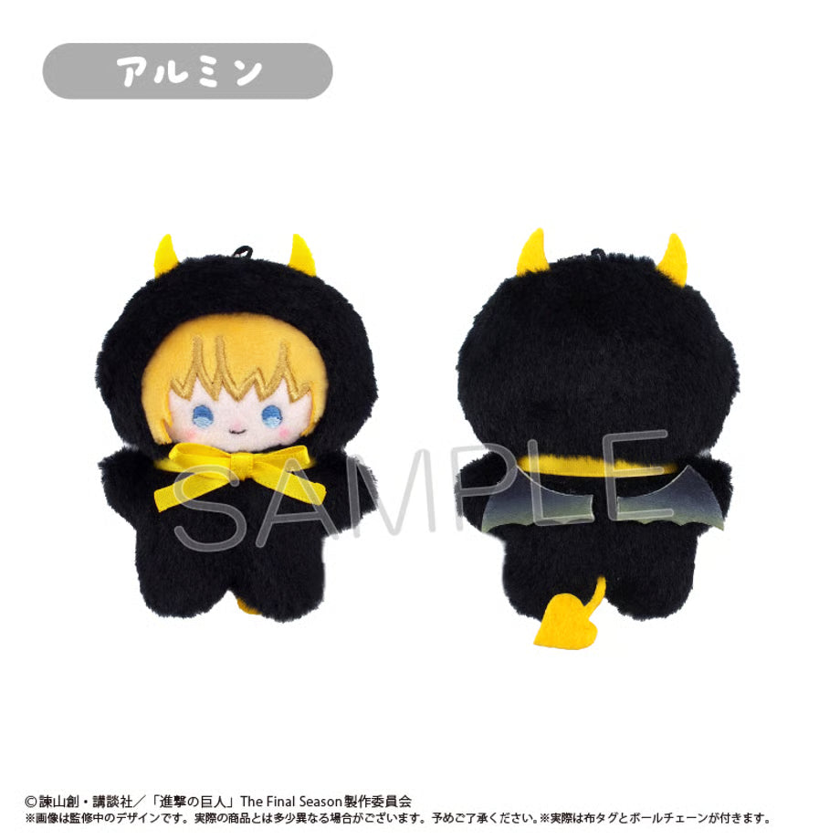[PREORDER] Attack on Titan Devil Ver. Flat Tapi Plushies
