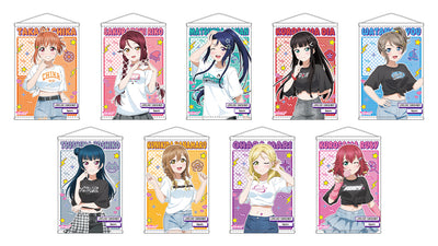 [PREORDER] Aqours Love Live Sunshine arti-mate Y2K Fashion Ver. B2 Tapestry