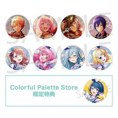 [PREORDER] Project Sekai Glitter Can Badge Illustration Collection vol. 2 B