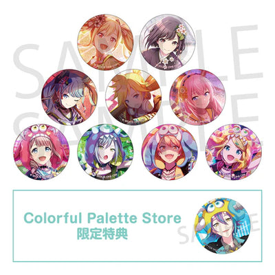 [PREORDER] Project Sekai Glitter Can Badge Illustration Collection vol. 6 B