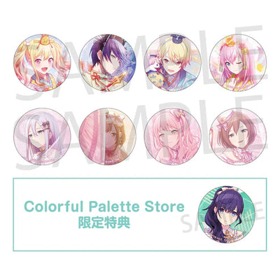 [PREORDER] Project Sekai Glitter Can Badge Illustration Collection vol. 6 C