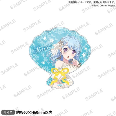 [PREORDER] Hello, Happy World! BanG Dream Flower Garden Acrylic Badges
