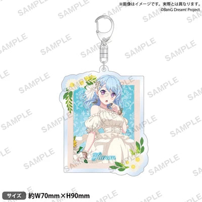 [PREORDER] Hello, Happy World! BanG Dream Flower Garden Acrylic Keychains