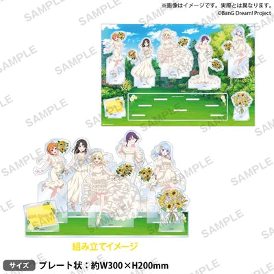[PREORDER] Hello, Happy World! BanG Dream Flower Garden Acrylic Diorama