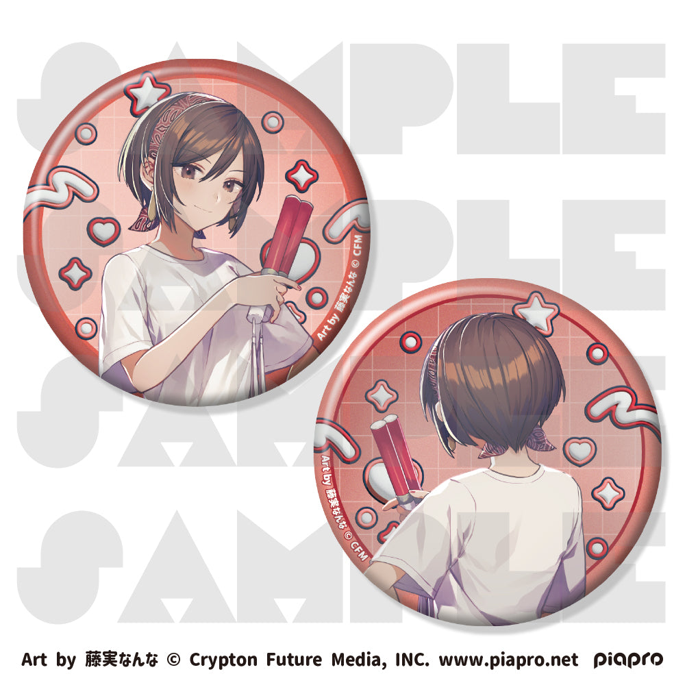 [PREORDER] Vocaloid ~Have a good time~ Metallic Can Badge Sets