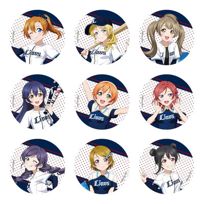[PREORDER] u's x Lions Love Live Pacific League Random Can Badges