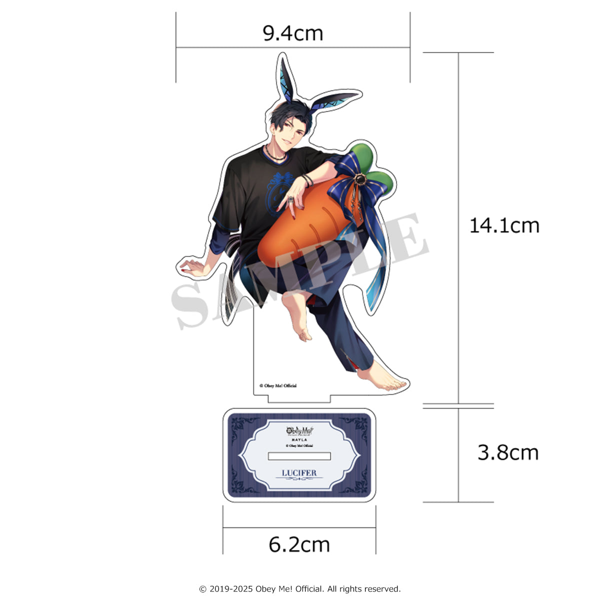 [PREORDER] Obey Me My Bunny Boy! Acrylic Stands
