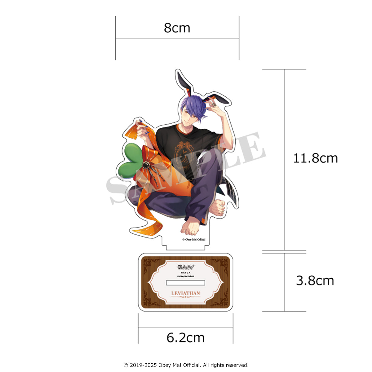 [PREORDER] Obey Me My Bunny Boy! Acrylic Stands