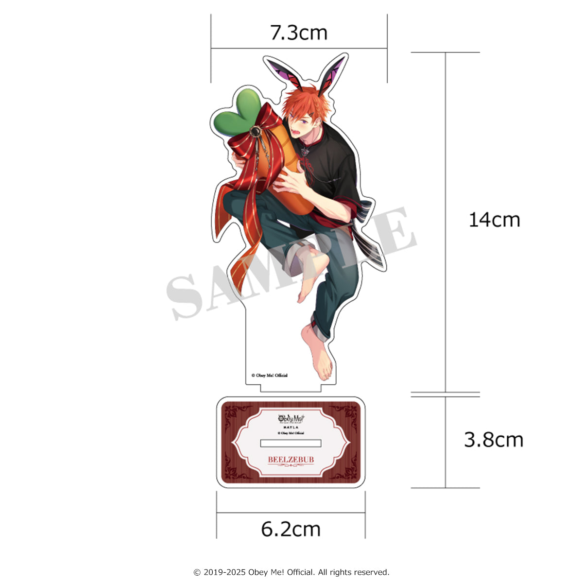 [PREORDER] Obey Me My Bunny Boy! Acrylic Stands