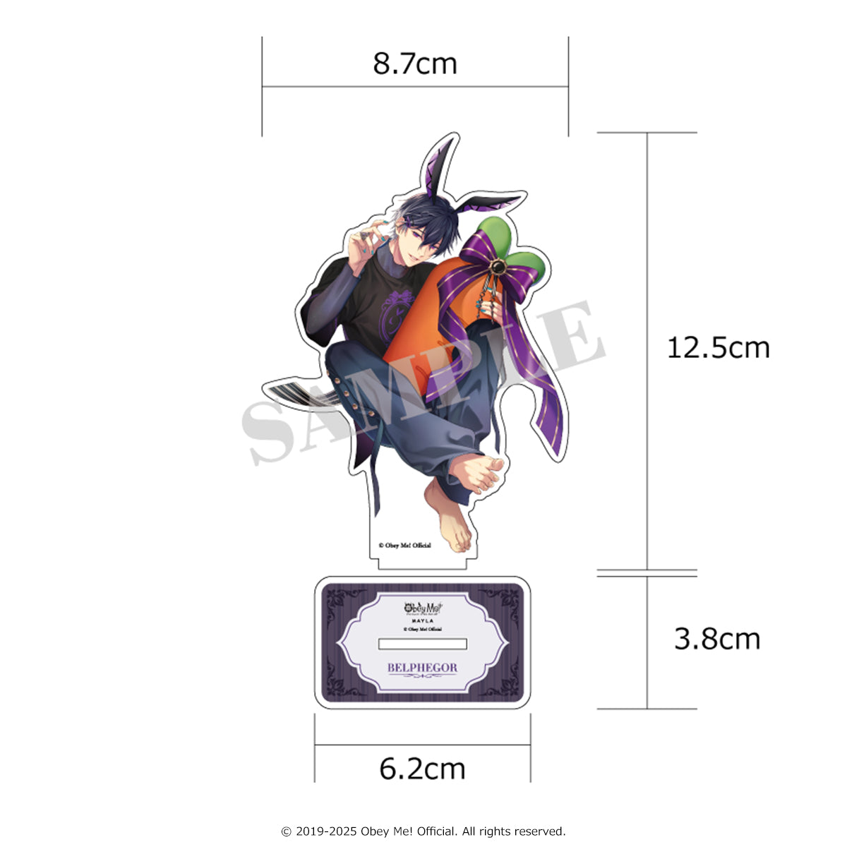 [PREORDER] Obey Me My Bunny Boy! Acrylic Stands