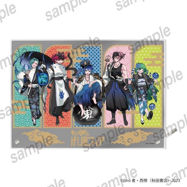 [PREORDER] Welcome to Demon School / Mairimashita Iruma-kun x NeCoLaboCafe Yokai ver. Acrylic Visual Board