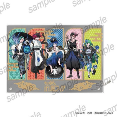 [PREORDER] Welcome to Demon School / Mairimashita Iruma-kun x NeCoLaboCafe Yokai ver. Acrylic Visual Board