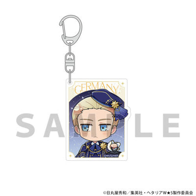 [PREORDER] Hetalia World Stars Starry Sky Acrylic Keychains