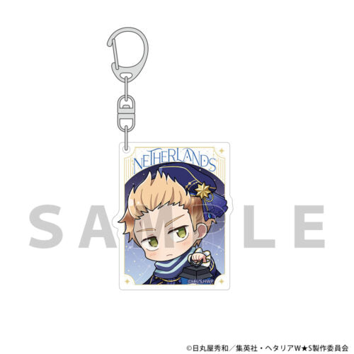 [PREORDER] Hetalia World Stars Starry Sky Acrylic Keychains
